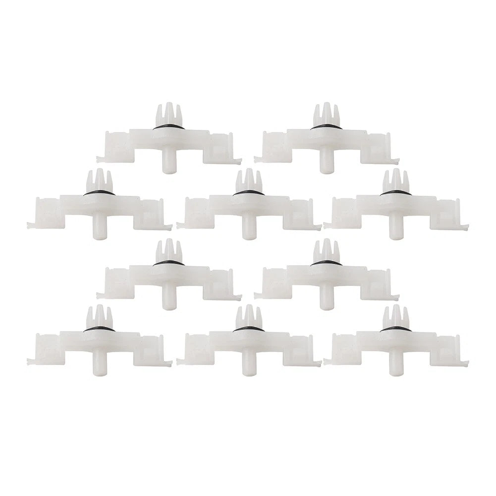 10x Door Sill Rail Scuff Plate Trim Clips Kit For Porsche Cayenne 03-06 08-10