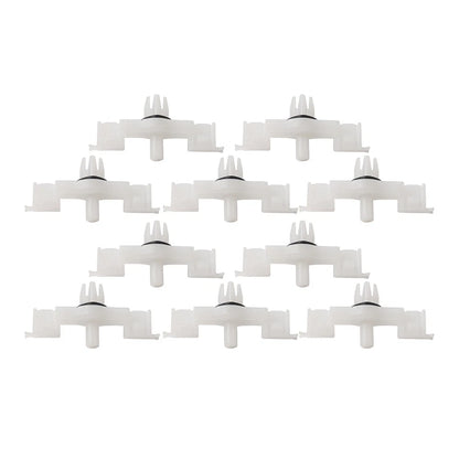 10x Door Sill Rail Scuff Plate Trim Clips Kit For Porsche Cayenne 03-06 08-10
