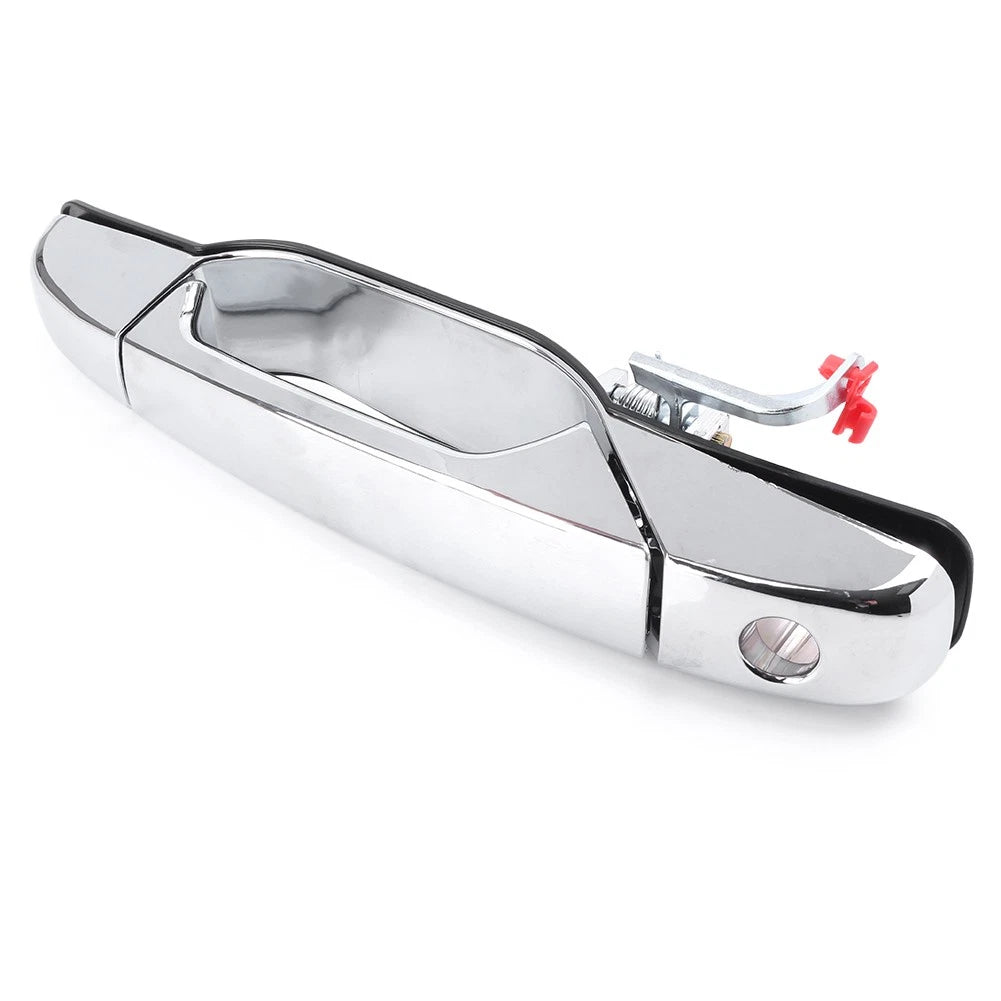 Front Driver Exterior Door Handle Bar for Chevy GMC Silverado 2007-2013 Chrome