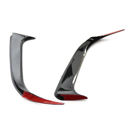 Rear Bumper Spoiler Air Vent Cover For Benz W117 CLA200/220/CLA250 Glossy Black