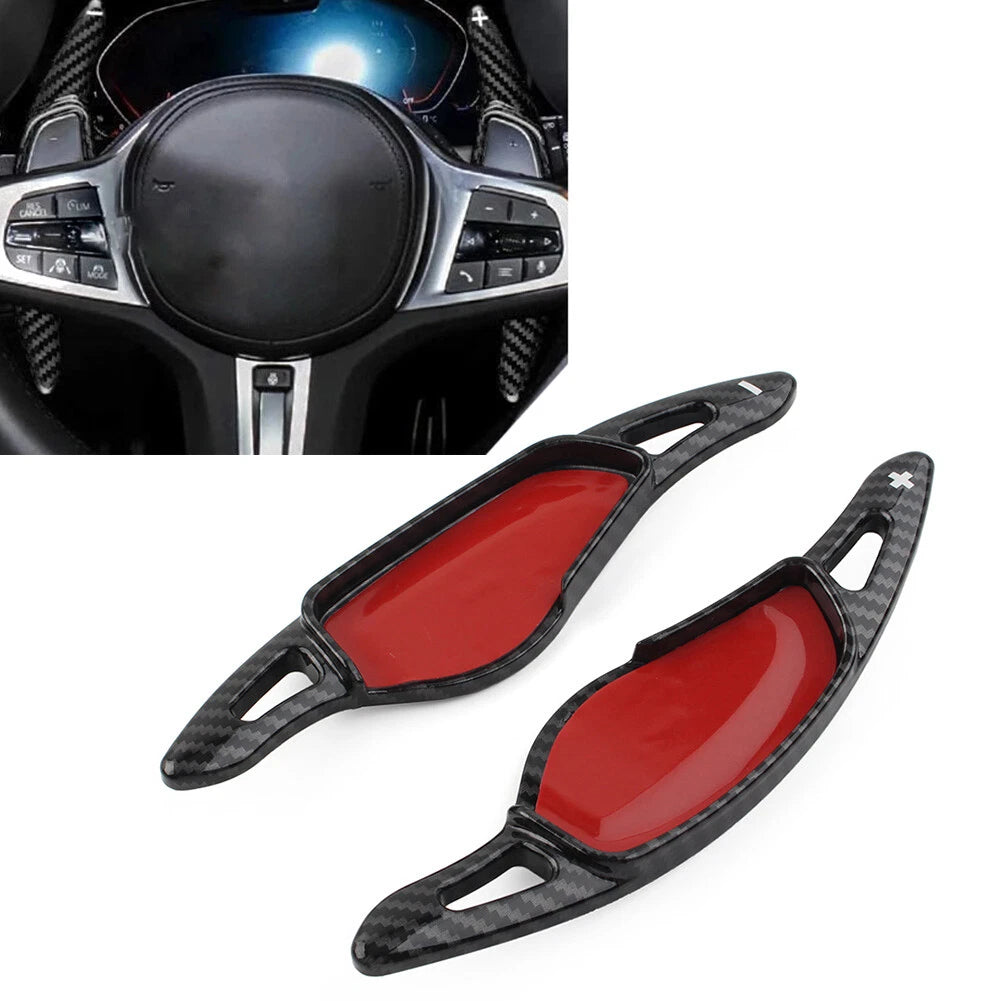 Steering Wheel Paddle Shifter Black Extension For BMW 3/5/6/7/8 Series X3 X4 X5