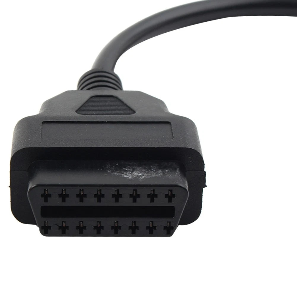 4Pin to OBD2 Diagnostic Scanner Adapter Cable For Harley Davidson 16Pin to 4Pin