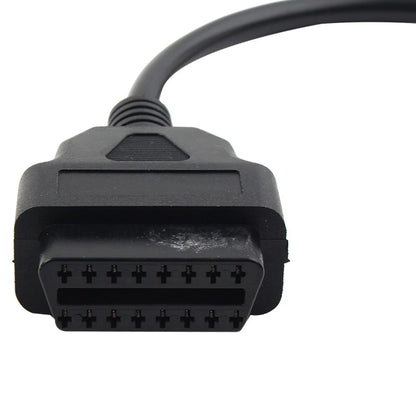 4Pin to OBD2 Diagnostic Scanner Adapter Cable For Harley Davidson 16Pin to 4Pin