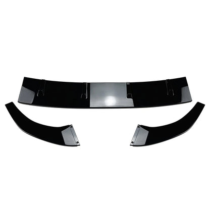 3xFront Splitter Spoiler Lip Body Kit For VW Golf MK8 GTD GTE R-Line 20+
