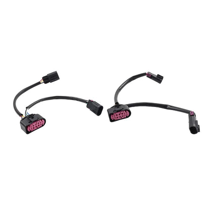 2X Quad Housing To Projector Headlight Conversion Harnesses For Dodge Ram 09-18