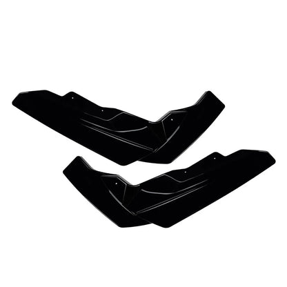 Rear Bumper Side Spoiler Splitter Lip For BMW 2 Series M2 G87 2023-24 Glossy Blk
