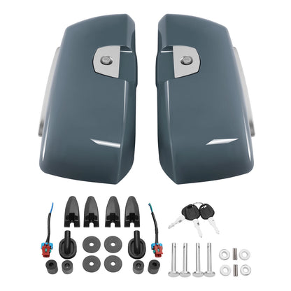 Hard Saddlebags Saddle Bags Fit For Indian Chieftain Limited Dark Horse 19-25 US