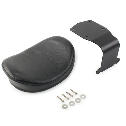 Drivers Rider Backrest Cushion Pad Fit For Honda Shadow Aero VT750 97-03 Black
