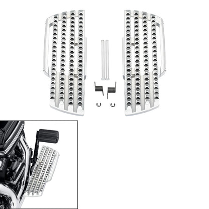 Front Rider Footboard Floorboard For Harley Softail Heritage Classic Fat Boy 18+