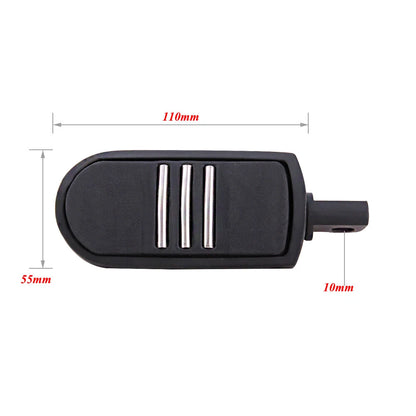 Black 32mm Highway Foot Pegs Pedals For Harley Touring Road King Street Glide US