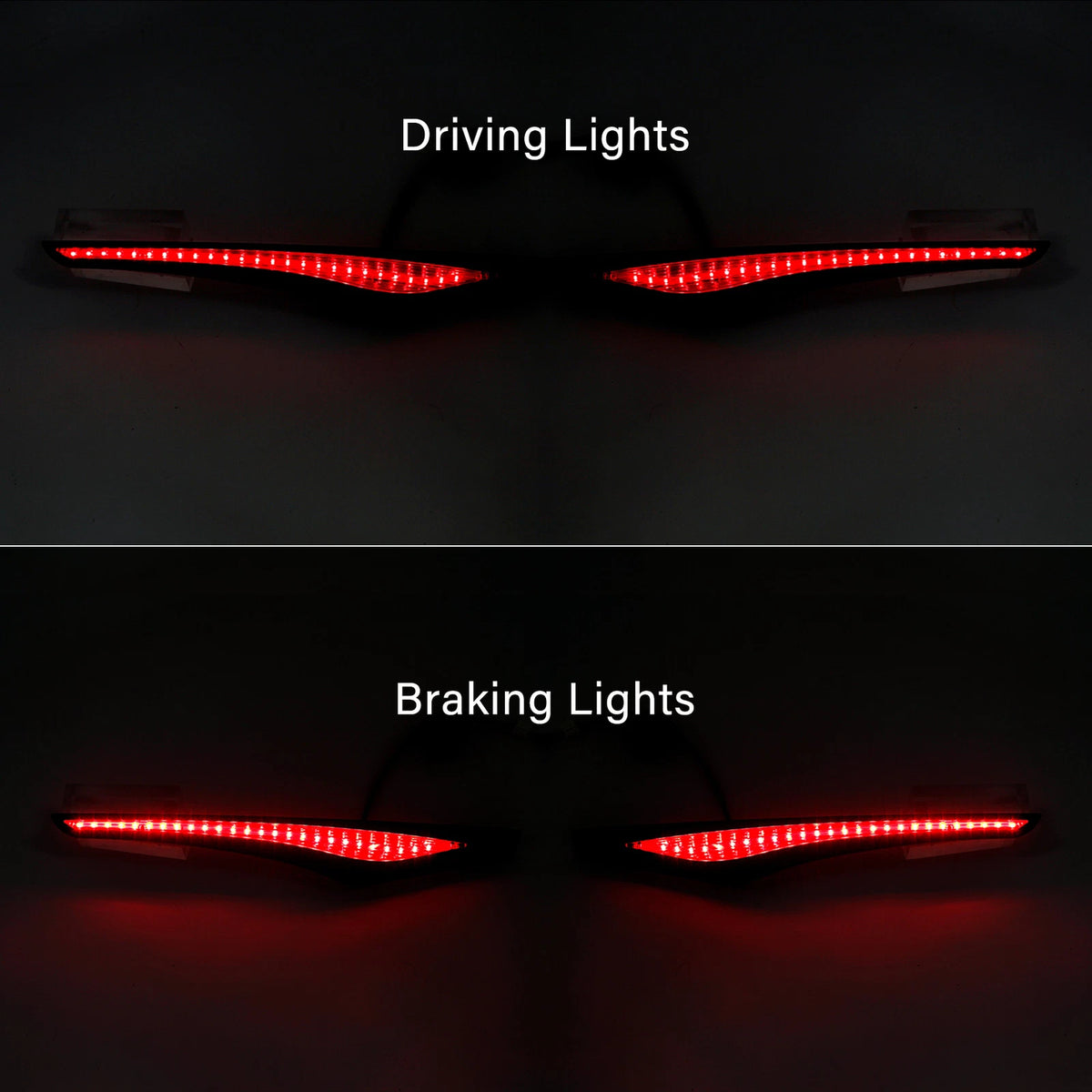 Saddlebag Accent Swoop LED Light Fit For Honda GL1800 2012-2017 F6B 2013-2017 16