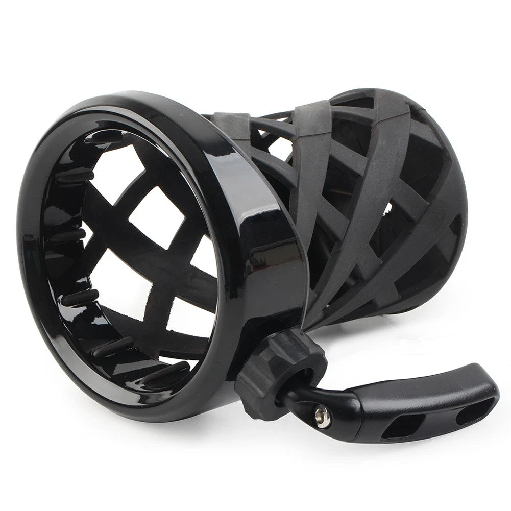 Moto Handlebar Cup Holder W/Mesh Basket Mount Longer For Goldwing GL1800 2001-21