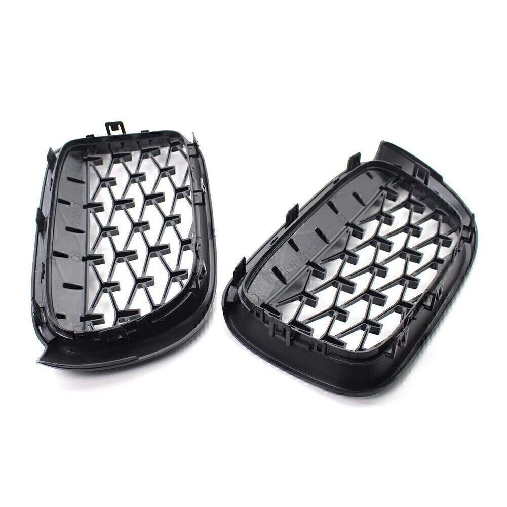 Fit BMW X3 F25 /X4 F26 2014-2017 Diamond Meteor Latest Style Front Kidney Grille