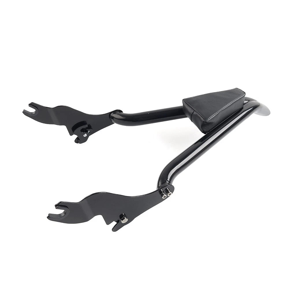 US Detachable Backrest Rear Sissy Bar w/Cushion For Harley Touring 09-23
