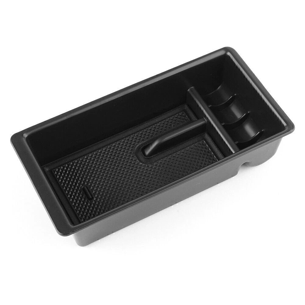 Center Console Organizer Storage Box Armrest Tray Fit For Toyota Tacoma 2015-18
