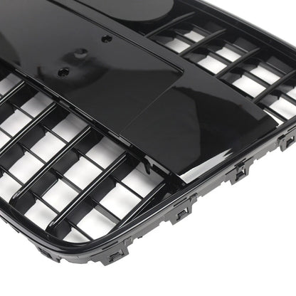 1 Piece Front Bumper Radiator Vent Grille For Audi Q7 2005-2015 Glossy Black