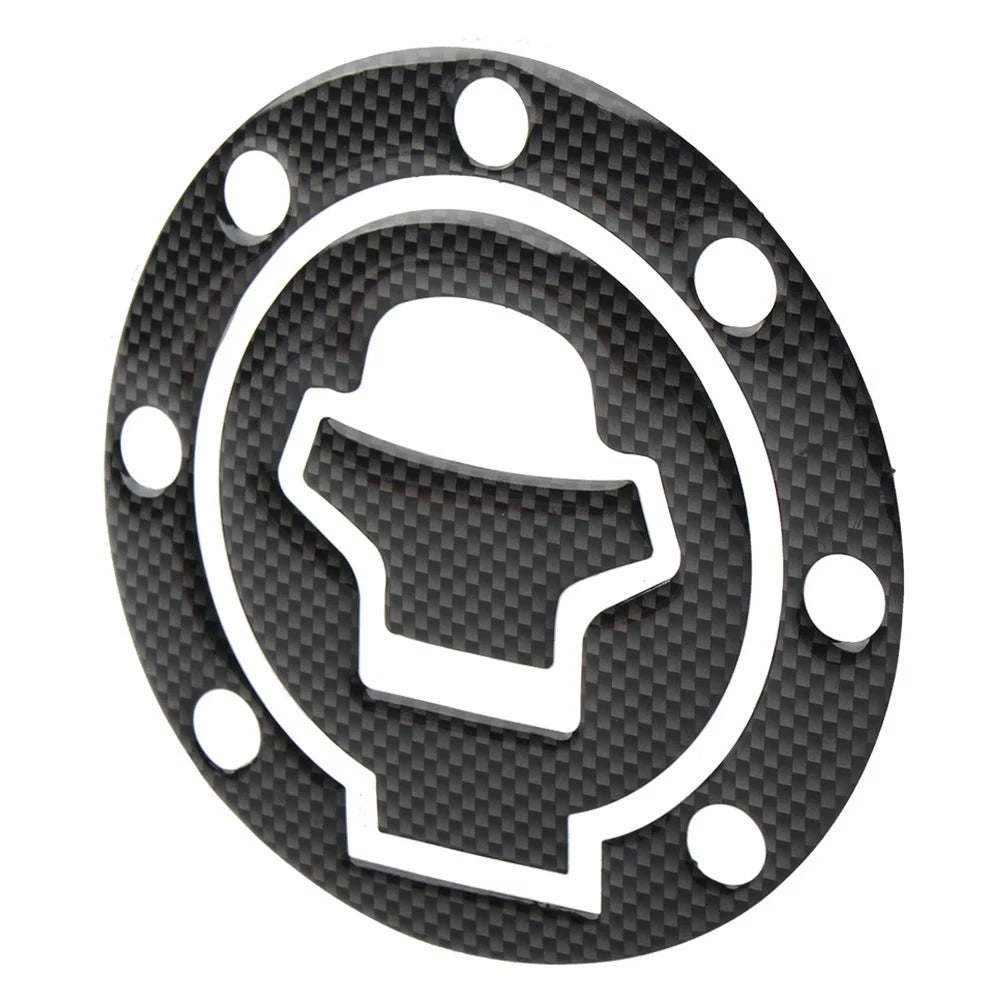 Carbon fiber Gas Tank Fuel Cap Cover Protector Pad GSXR-600/750/1000 1997-2003