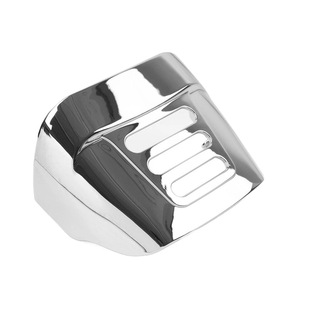 Slotted Tail Light Visor Cover Fit Harley Tri Glide FLHTCUTG 2009-2022 Chrome