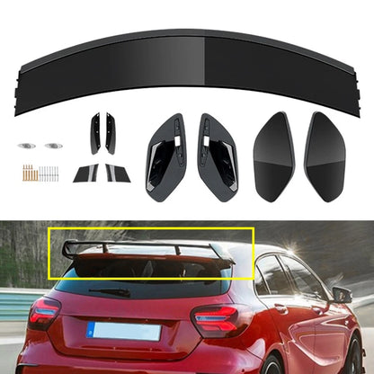 Rear Trunk Spoiler Roof Wing Set For Mercedes Benz A Class W176 A160 A180 13-18