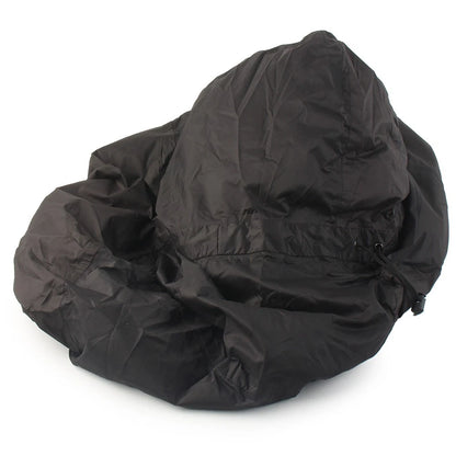 1x Waterproof Seat Rain Cover w/ Driver Backrest For Harley Street Electra Glide