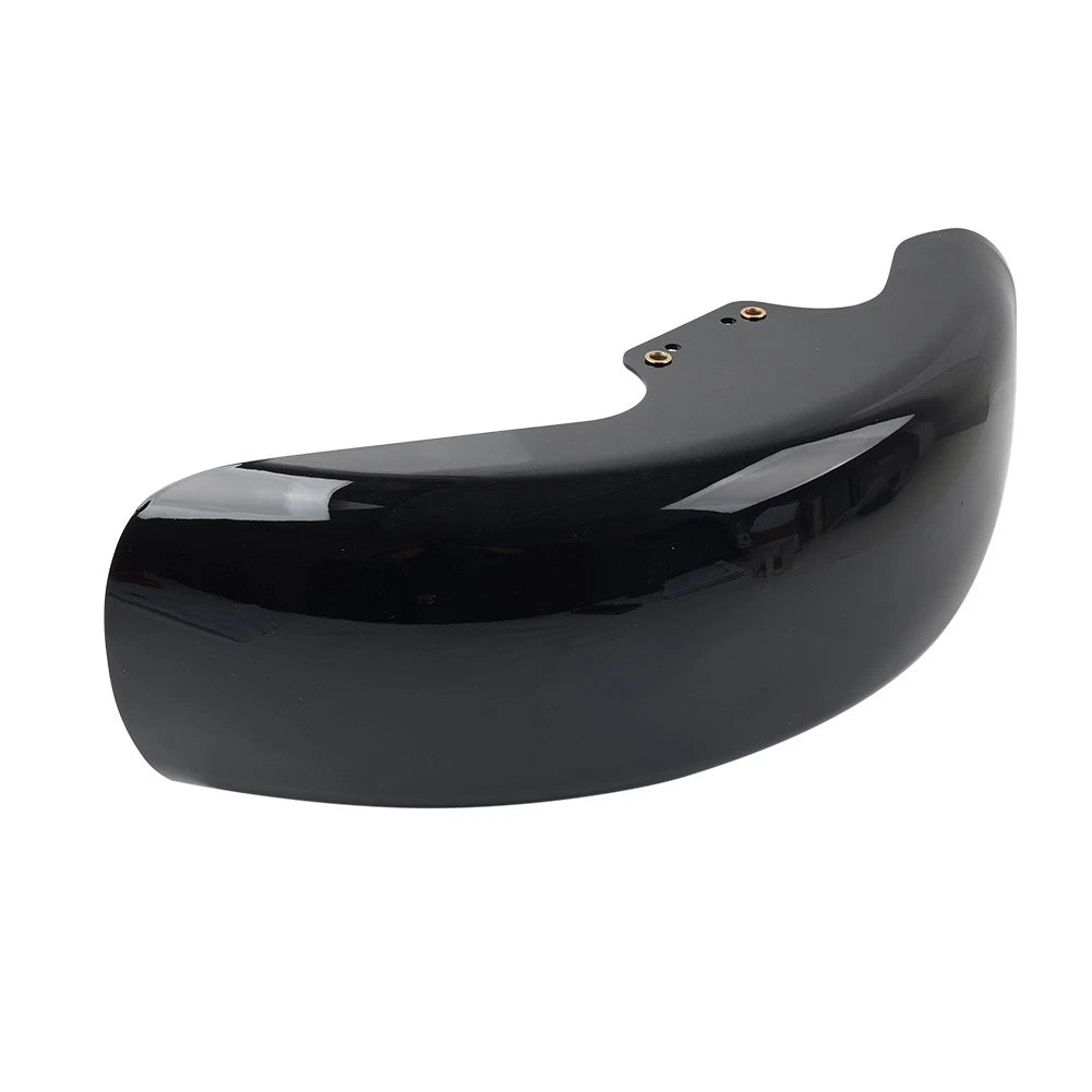Vivid Black Front Mudguard Cover Fit for Harley-Davidson Softail Fat Boy 2018-24