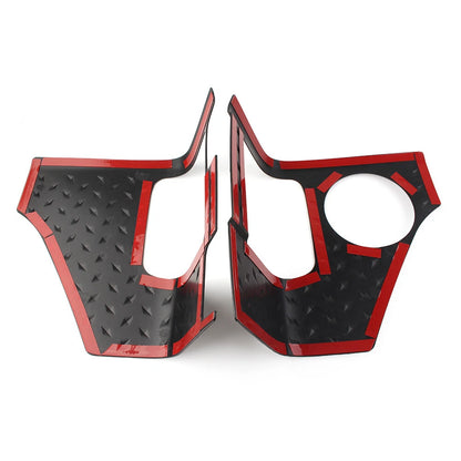 Rear Corner Armor Tail Light Guard Cover Fit For Jeep Wrangler JL 2018-2021 Pair