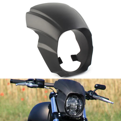 Front Mask Headlight Fairing Cowl Cover For Harley Softail Breakout FXBR FXBRS