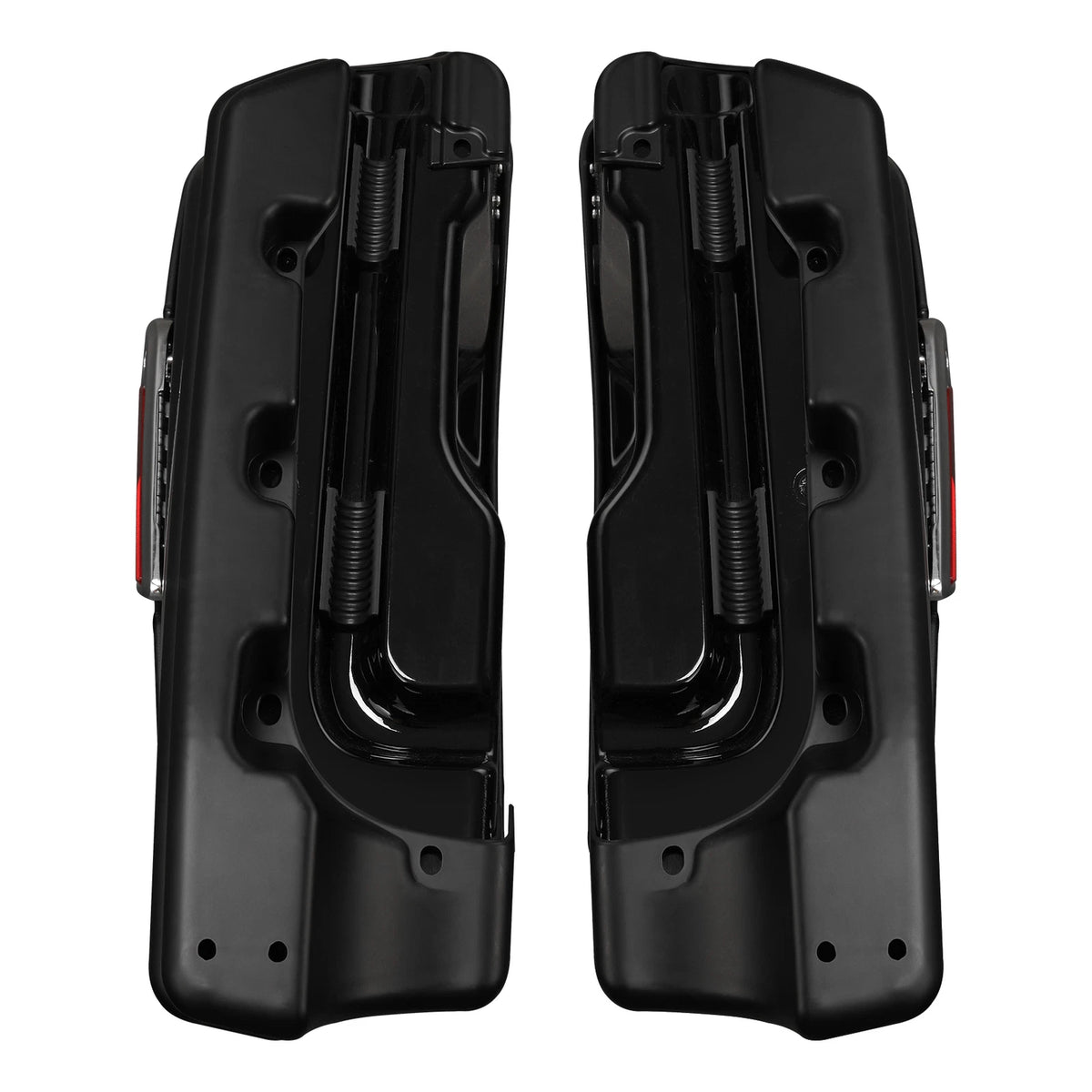 4" Matte Black Saddlebags Extensions Fit For Harley Street Road Glide King 14-23