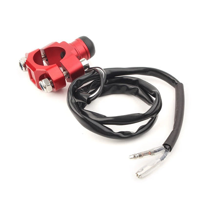 Universal Rotating Bar Clamp Start Stop Kill Switch Button fit 7/8" 22 Handlebar