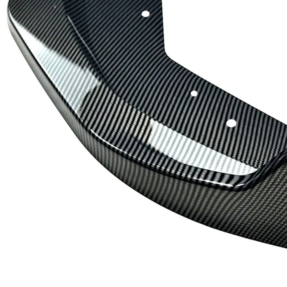 Front Bumper Lip Spoiler Carbon For BMW 3 Series G20 LCI M Sport 320i 325i 2023+