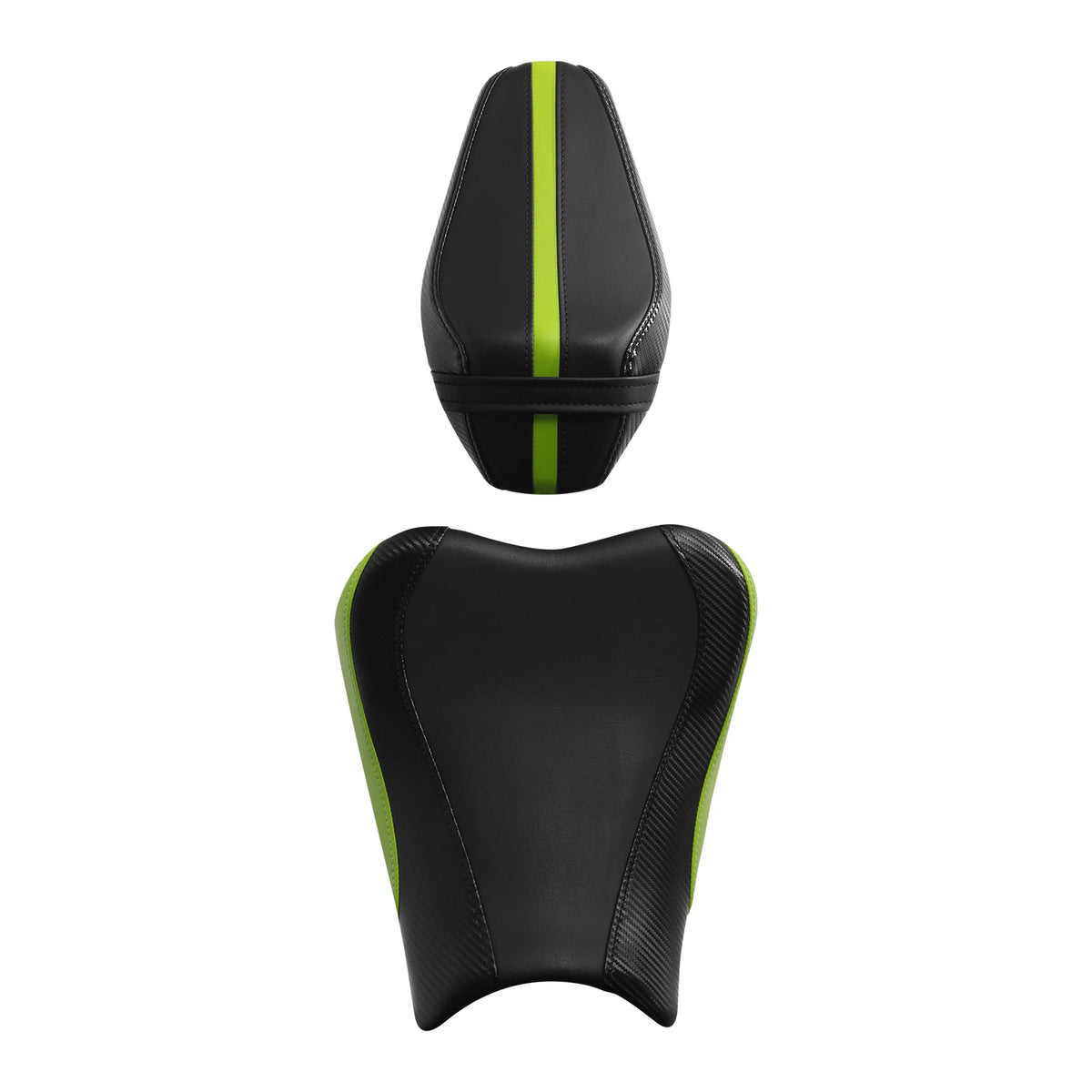 Driver & Passenger Pillion Seat Fit For Kawasaki Z900 2017-2023 2018 Black+Green