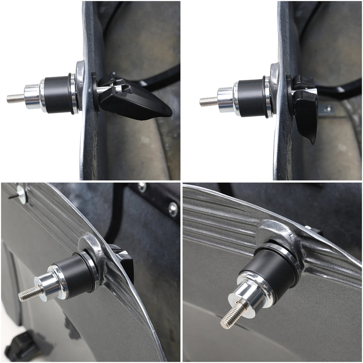 Backrest Spool Mounting Kit &Quick Release For Indian 16-24 Chieftain Dark Horse