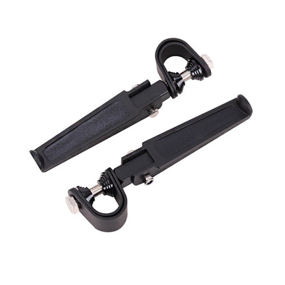 1"~ 1-1/4" 1.25" Engine Guard Crash Bar U-clamp Foot Pegs For Harley Motorcycle
