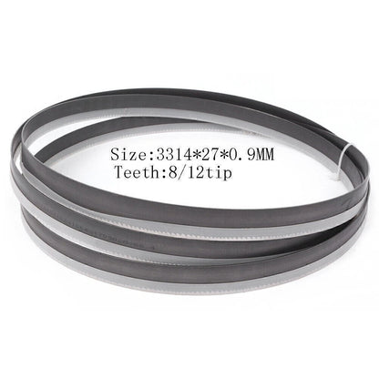 Band Saw Blade M42 Bi-metal Metal Cutting 3314mm x 27mm 130.5" x1"x0.35" 8/12TPI