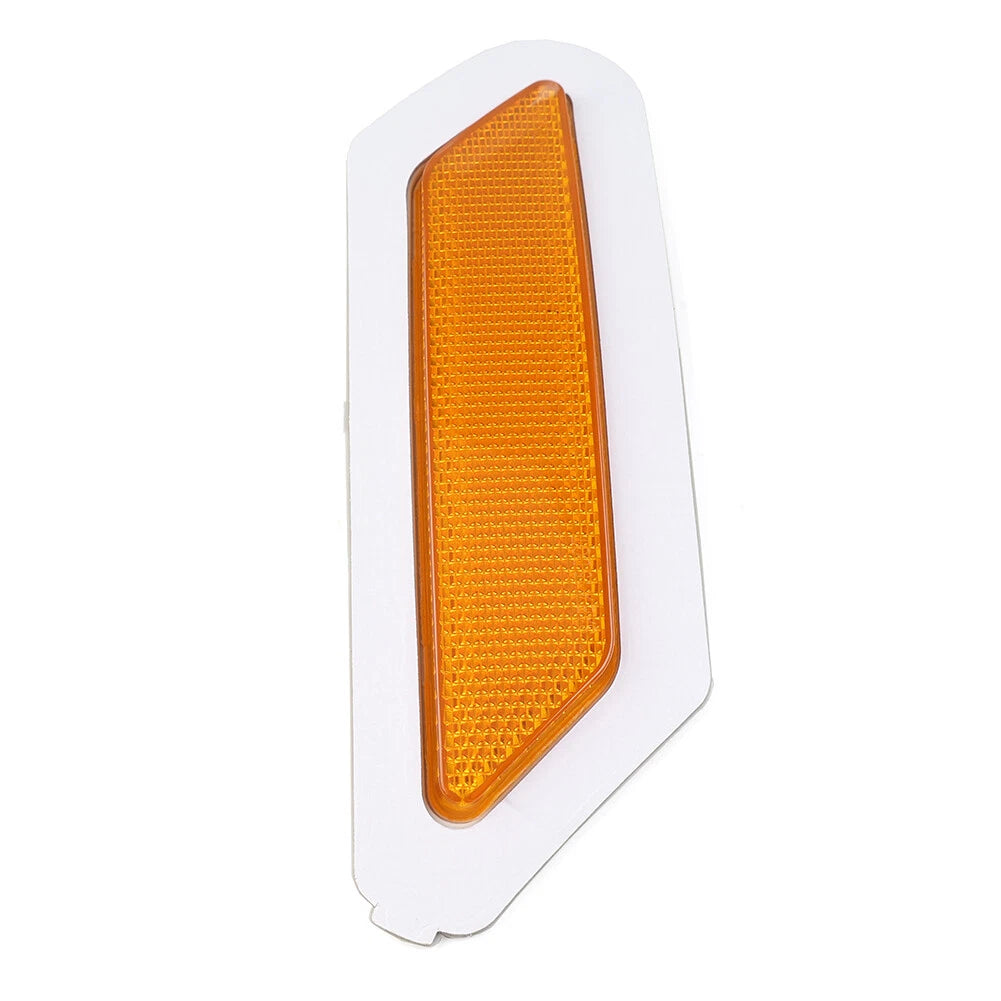 Front Bumper Reflector Indicator Turn Signal Light Yellow For Audi Q5 SQ5 18-20