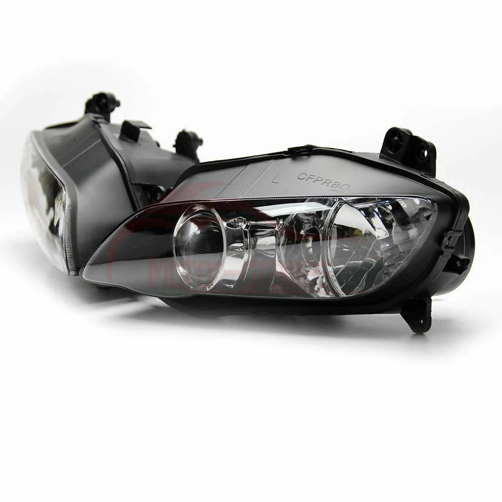 Front Headlight Head Lamp Assembly Clear Lens For Yamaha YZF R1 2004 2006 2005