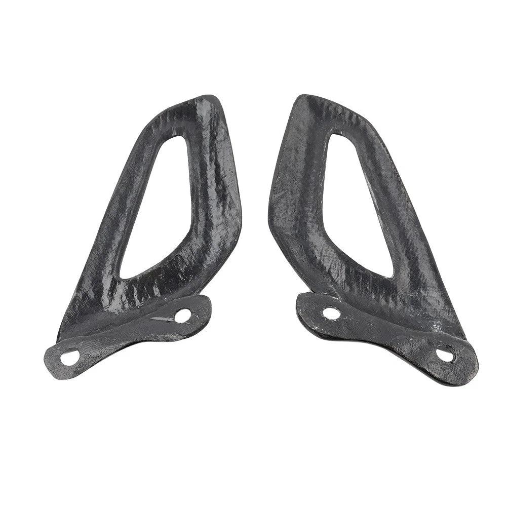 Carbon Fiber Rearset Footrest Plate Heel Guard For BMW S1000RR19-24 M1000RR 21+