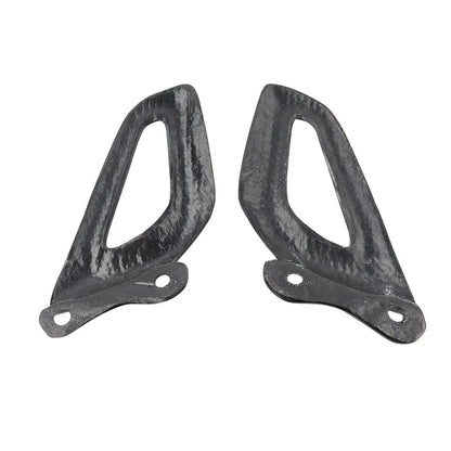 Carbon Fiber Rearset Footrest Plate Heel Guard For BMW S1000RR19-24 M1000RR 21+