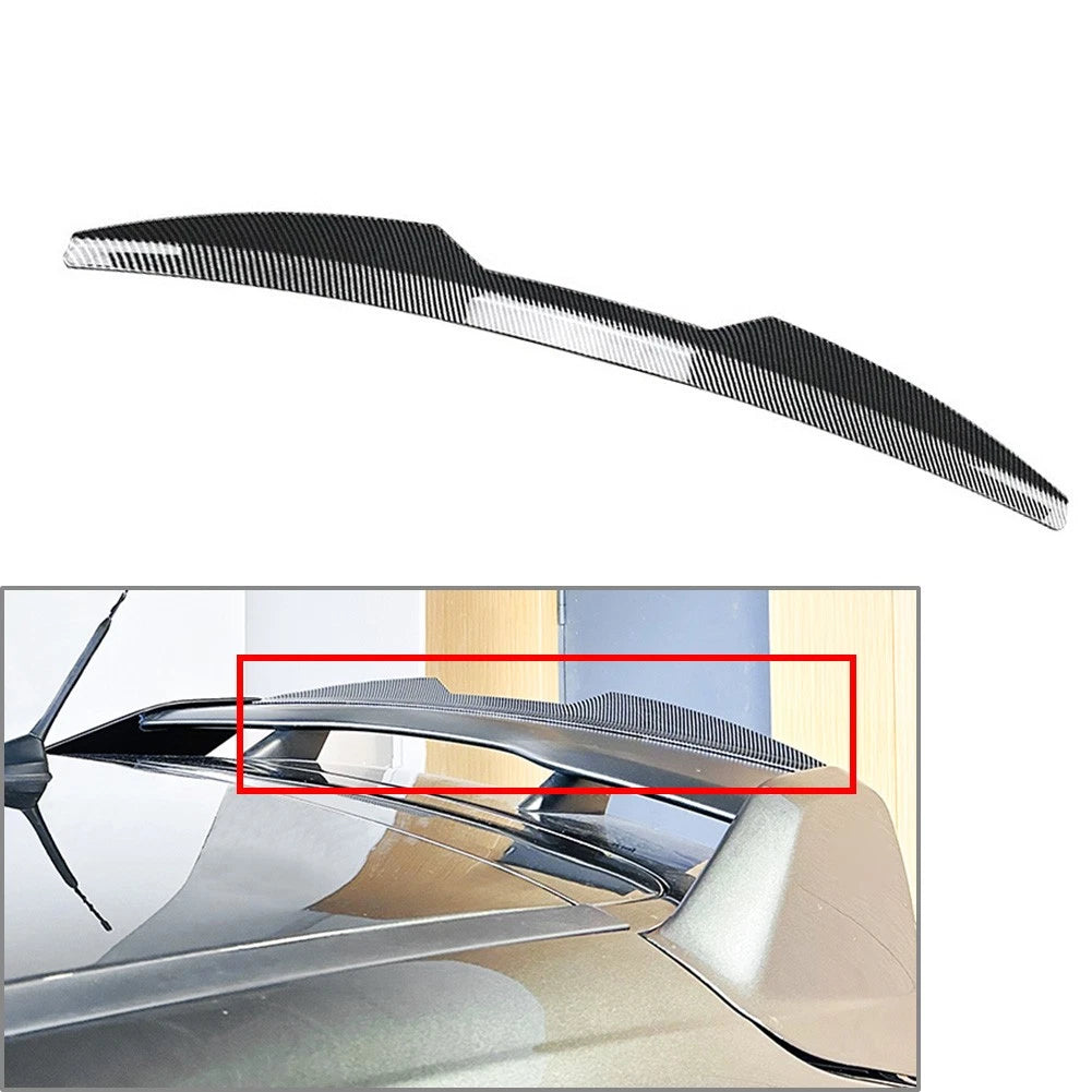 1xABS Rear Roof Spoiler Wing Lid Extension Flaps For Ford Focus MK3 RS 2011-2018
