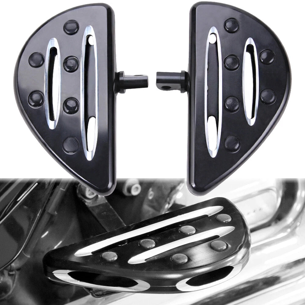 Floorboards Footrest Foot Pegs Pedals For Harley Touring Sportster Softail Dyna