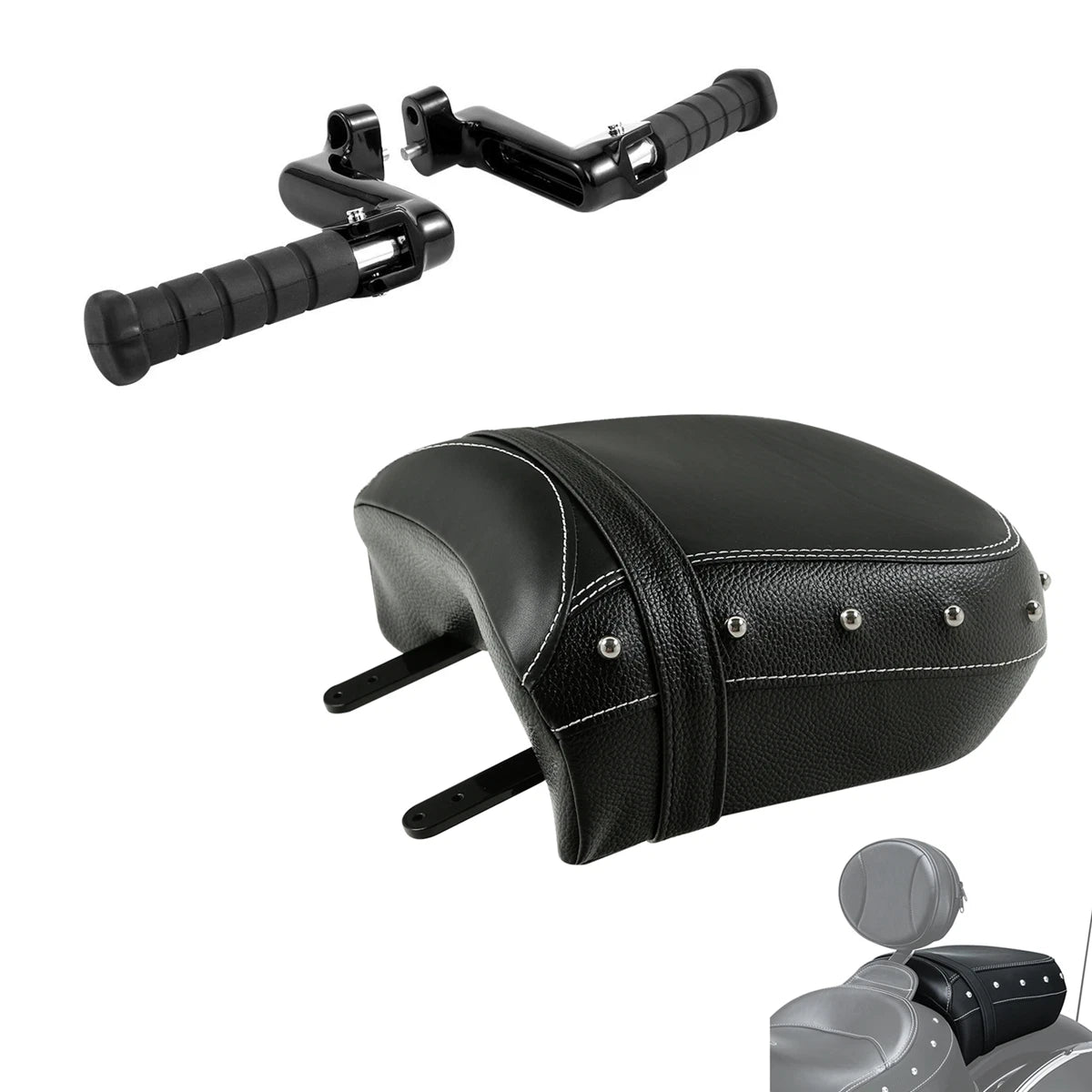 Rear Passenger Seat Footpeg Pegs Fit For Indian Chieftain 14-24 Roadmaster 15-24