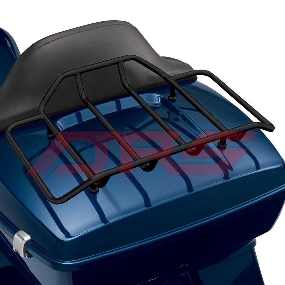 Tour Trunk Pak Pack Top luggage Rack Rail For Harley Road King Street Glide