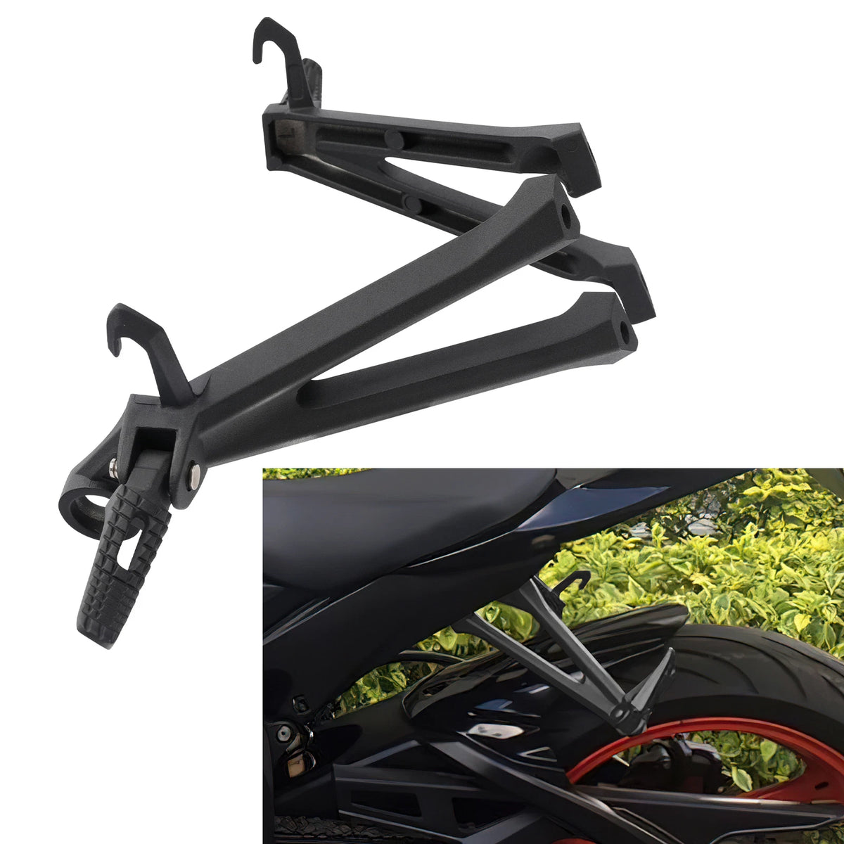 Passenger FootPegs Bracket Mount Fit For Suzuki GSXR600 GSX-R750 2011-2026 12 13