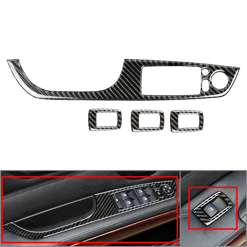Window Lift Switch Panel Cover Trim LHD Fit BMW 3 Series E90 2005-2012