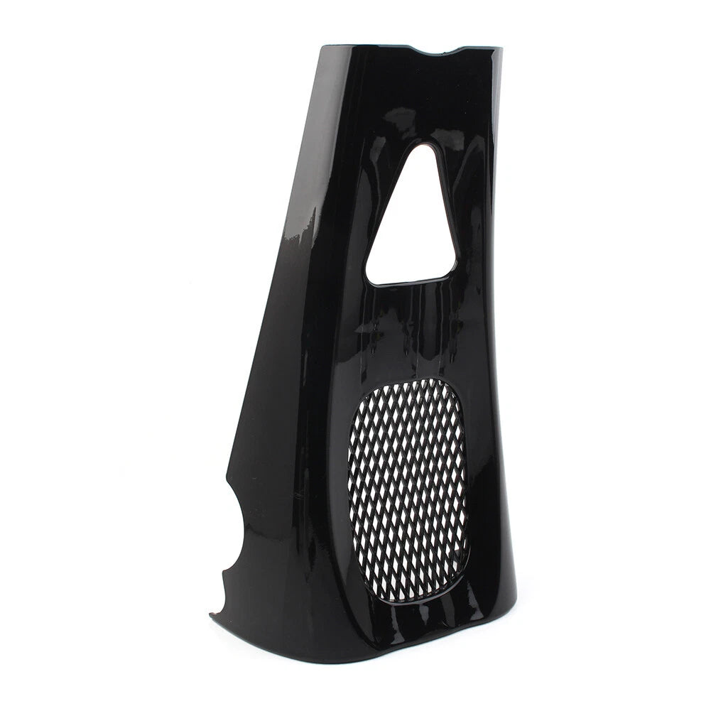 Stretched Chin Spoiler Scoop For M8 Harley Touring Road  2017+ Glossy Black USA