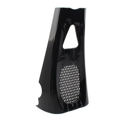 Stretched Chin Spoiler Scoop For M8 Harley Touring Road  2017+ Glossy Black USA