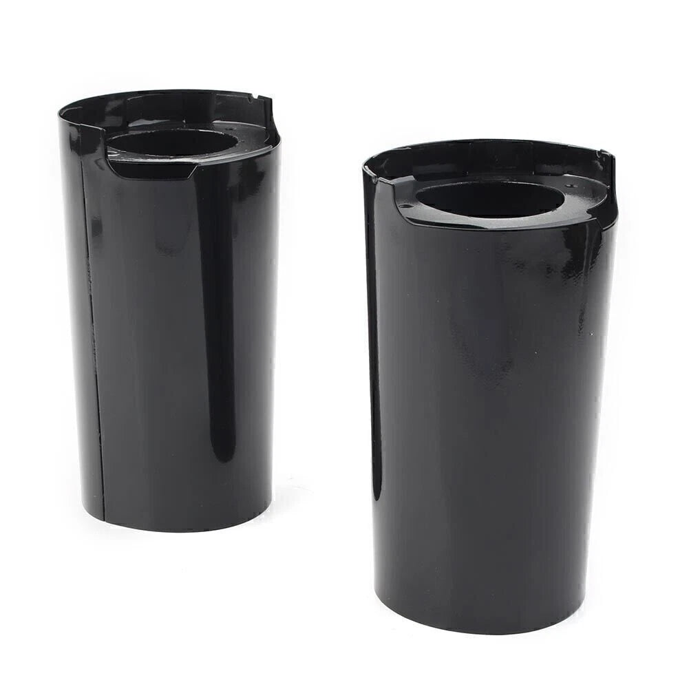 2x Fork Boot Slider Covers for Harley Touring Electra Street Tri Glide Black US
