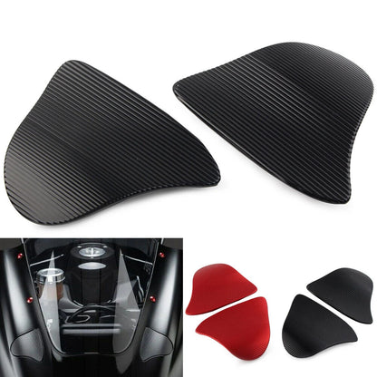 Rearview Mirror Block Off Base Plates Mount For YAMAHA YZF-R1 R1 2020-24 Black