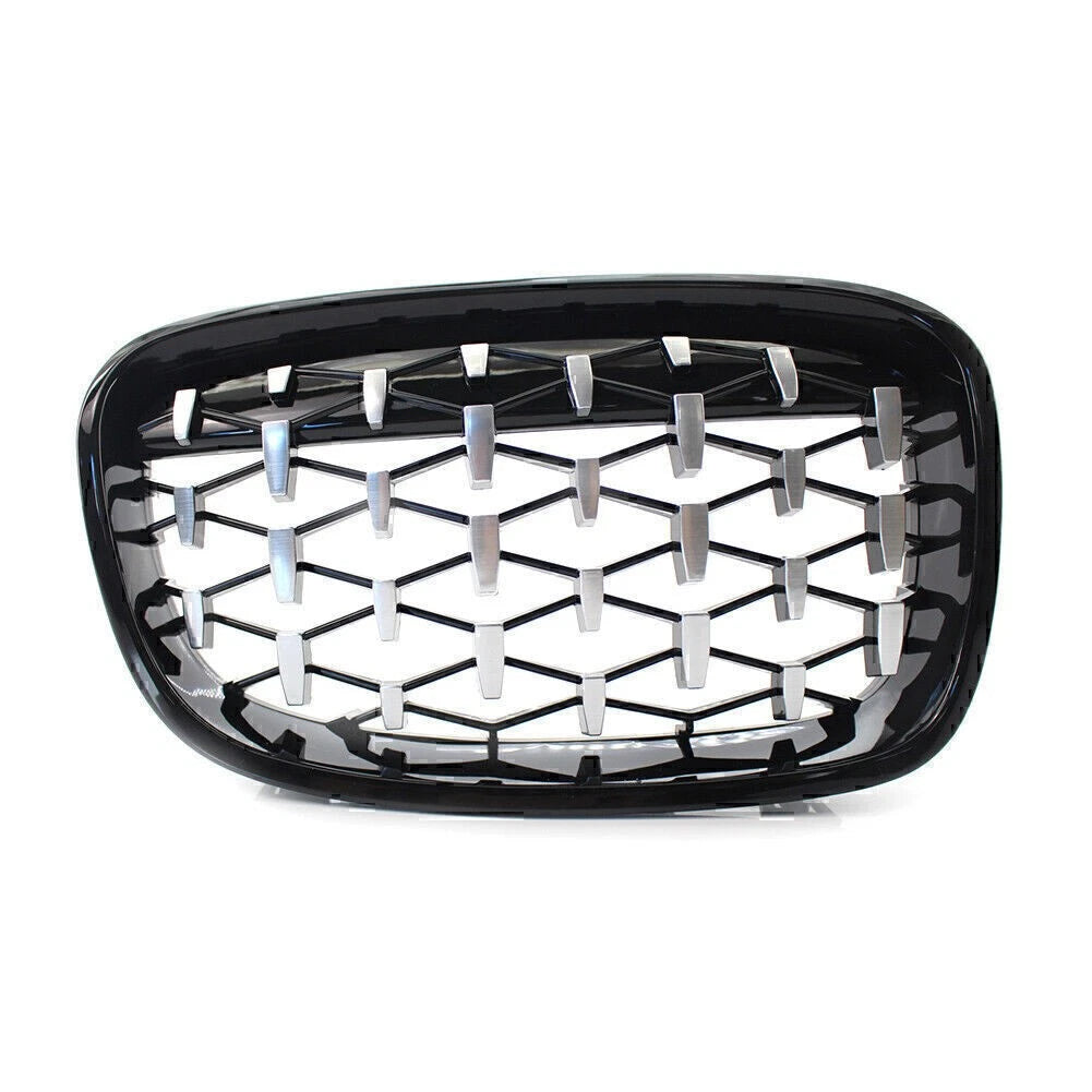 Front Black Grille Chrome  Meteor Latest Style Fit BMW 1 Series F20 F21 11-14
