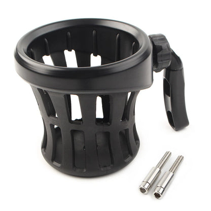 Handlebar Cup Holder Drink W/ Mesh Basket Mount Fit Honda Goldwing GL1800 01-21